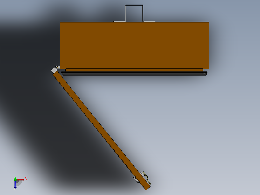 12路汇流箱俯视图