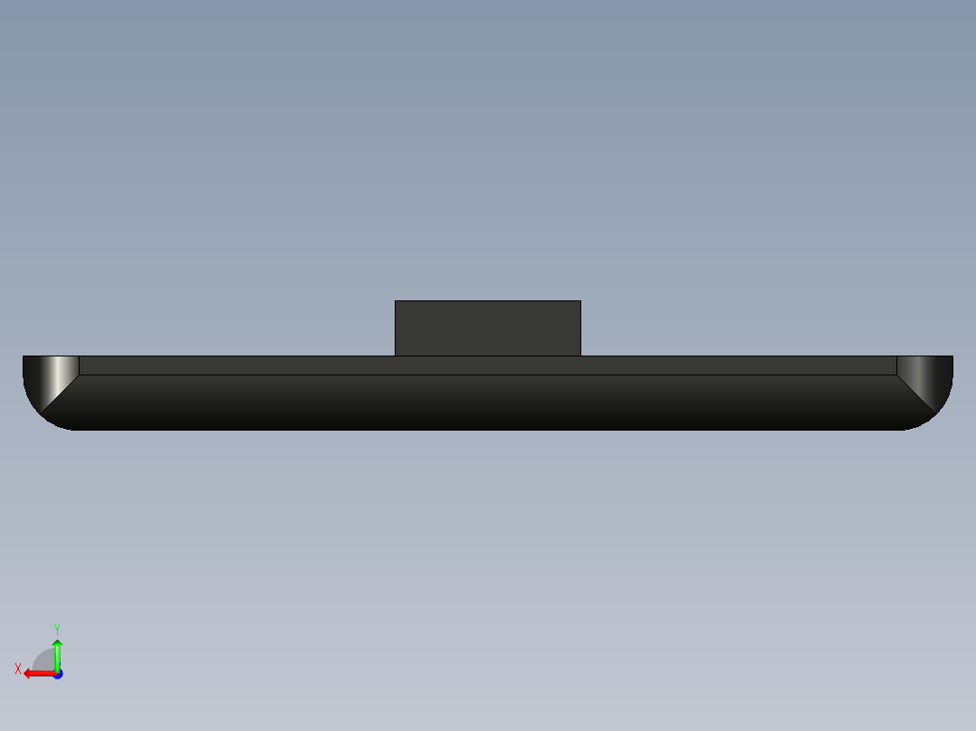 型材-BR 50X50 COVER CAP WITH HOLE KJN529047后视图