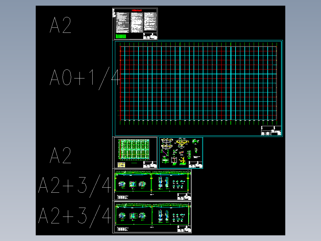 门式刚架厂房加固结构图1050497=35