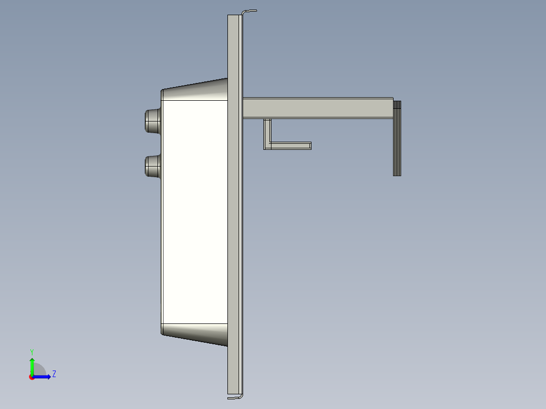 水槽、不锈钢水槽(32)左视图