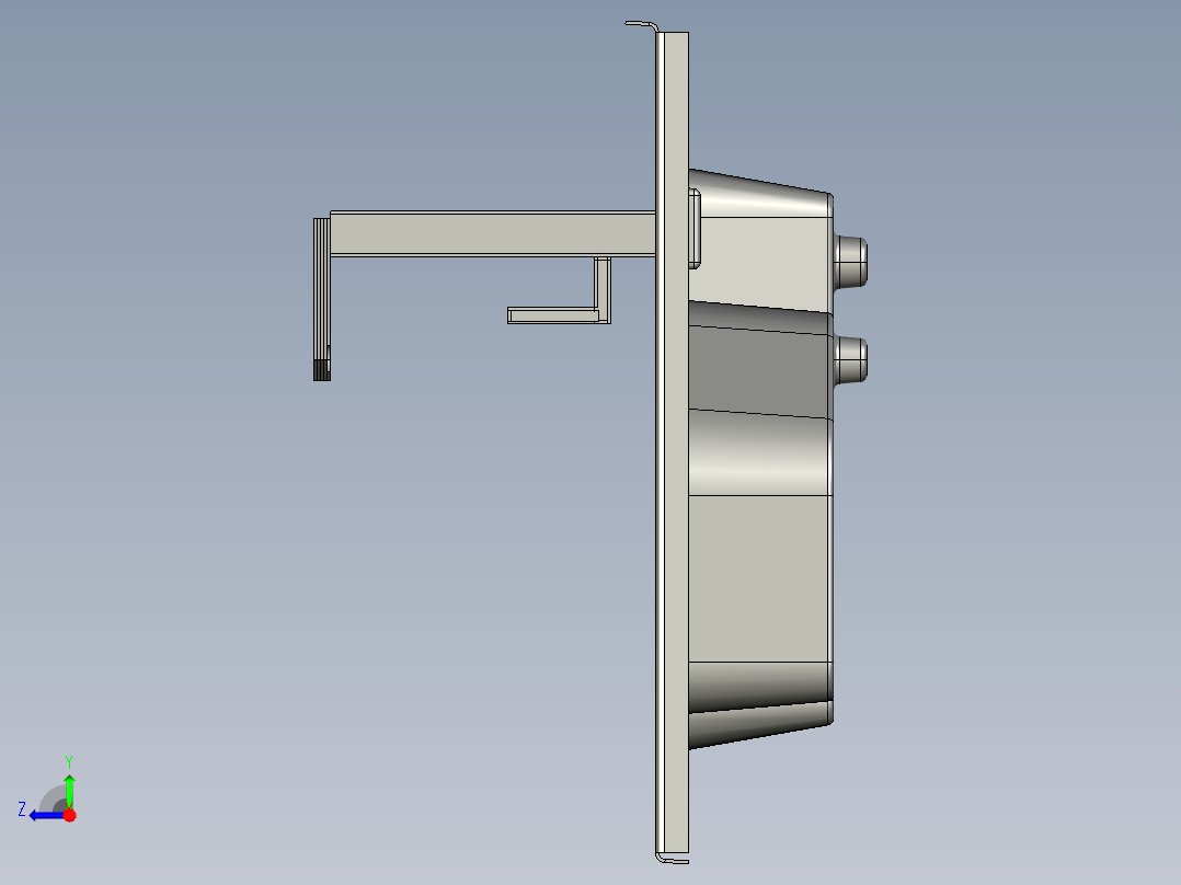 水槽、不锈钢水槽(32)右视图