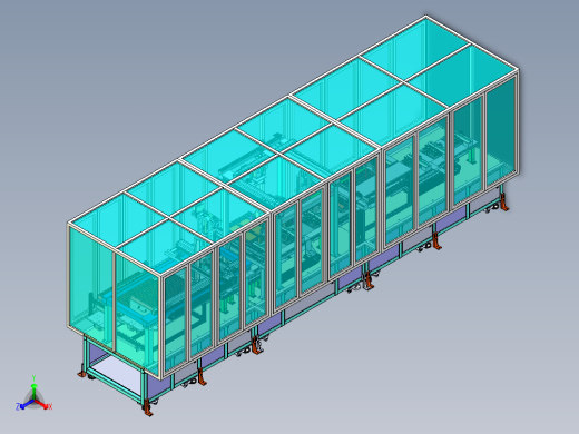 储能电池模组端板及绝缘板上料生产线Catia