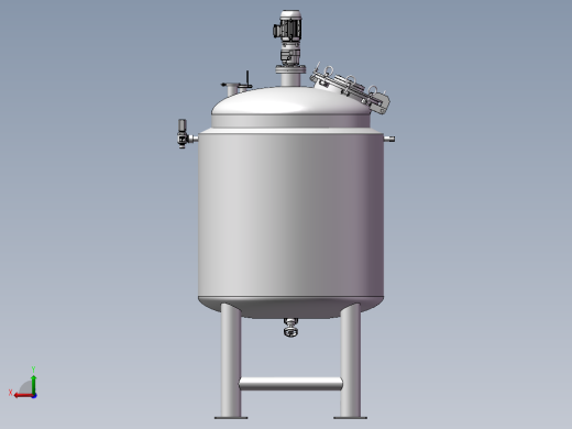 压力容积、反应堆容器，加压容器后视缩略图