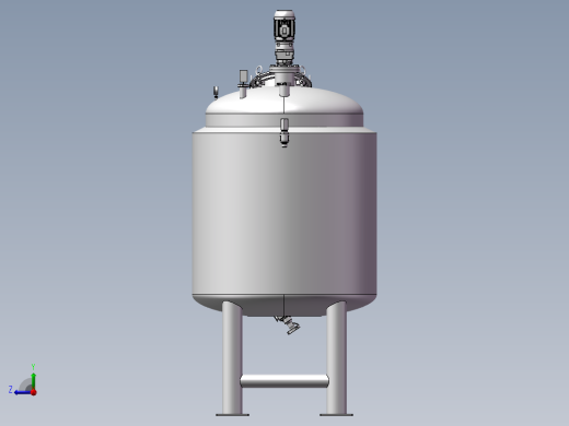 压力容积、反应堆容器，加压容器右视缩略图