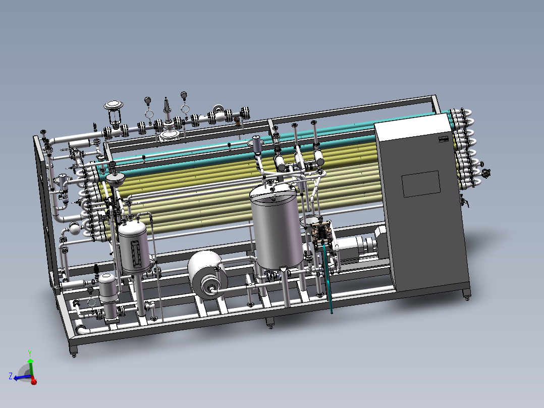 2T列管杀菌机(20-137-40℃) 784155