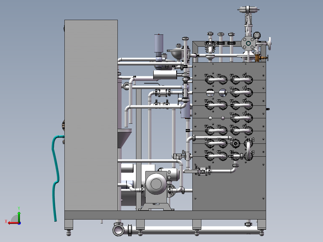 2T列管杀菌机(20-137-40℃) 784155后视图