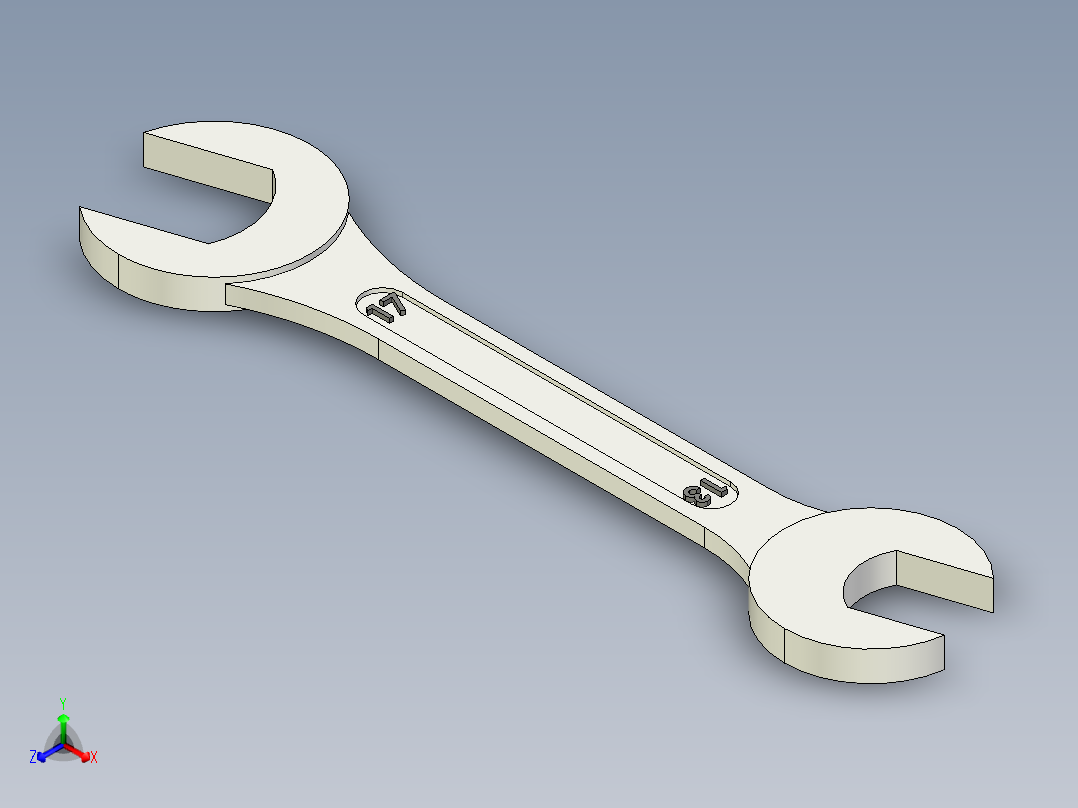 A0003701-双开口扳手 (17mm × 13mm)