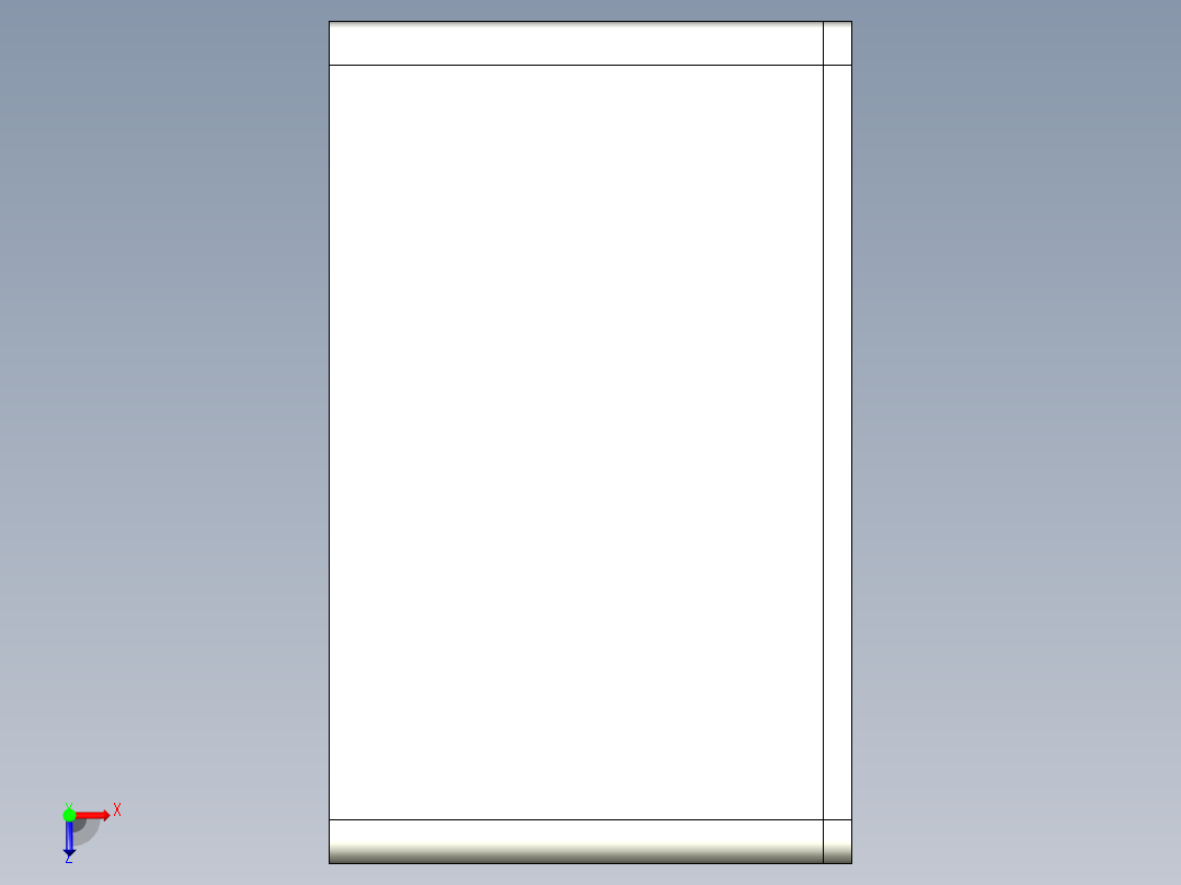 智能电子锁，感应锁俯视图