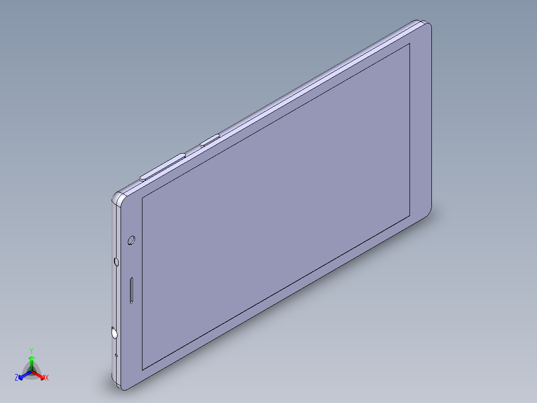 红米note 3 21正等轴测图