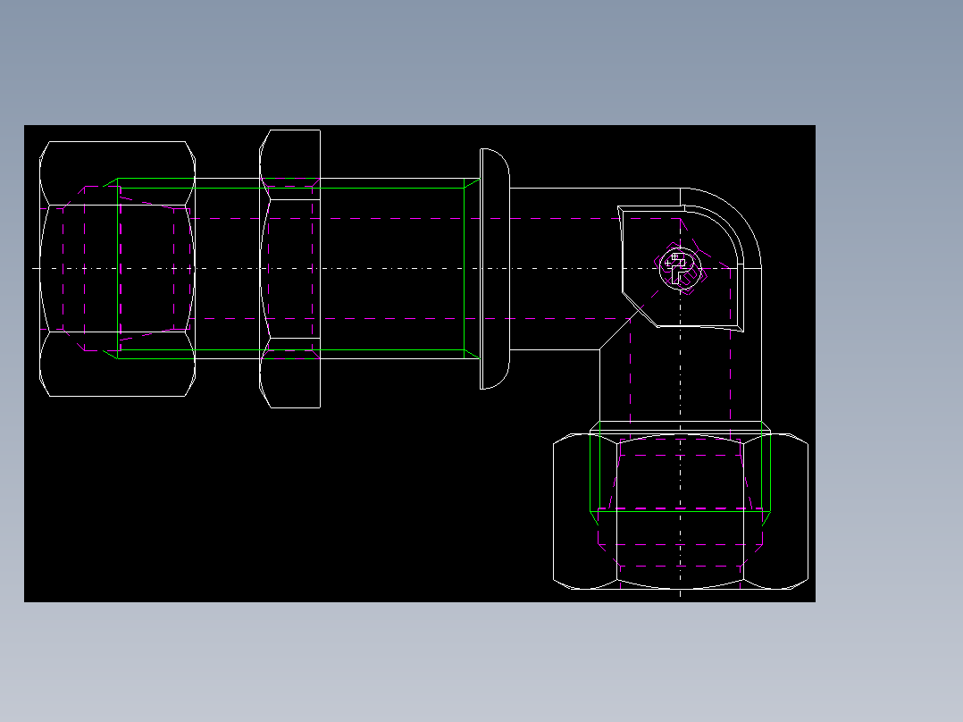 PARKER管接头EO Bulkhead elbow WSV12LMS(16)_back