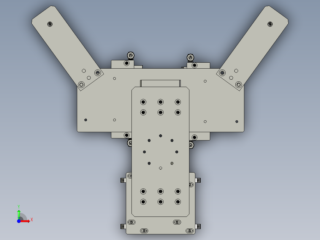 6轴机械手取料组件前视图