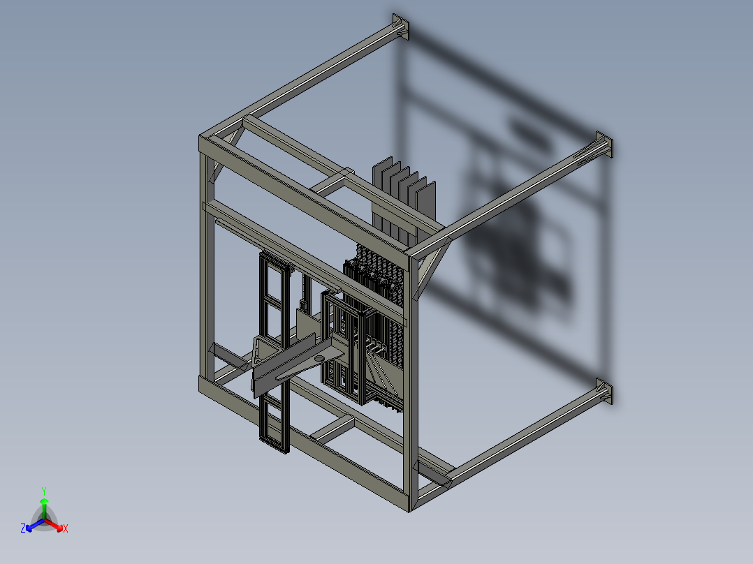 龙门架-80x80方通龙门架取料模组--龙门-311-2023312-715