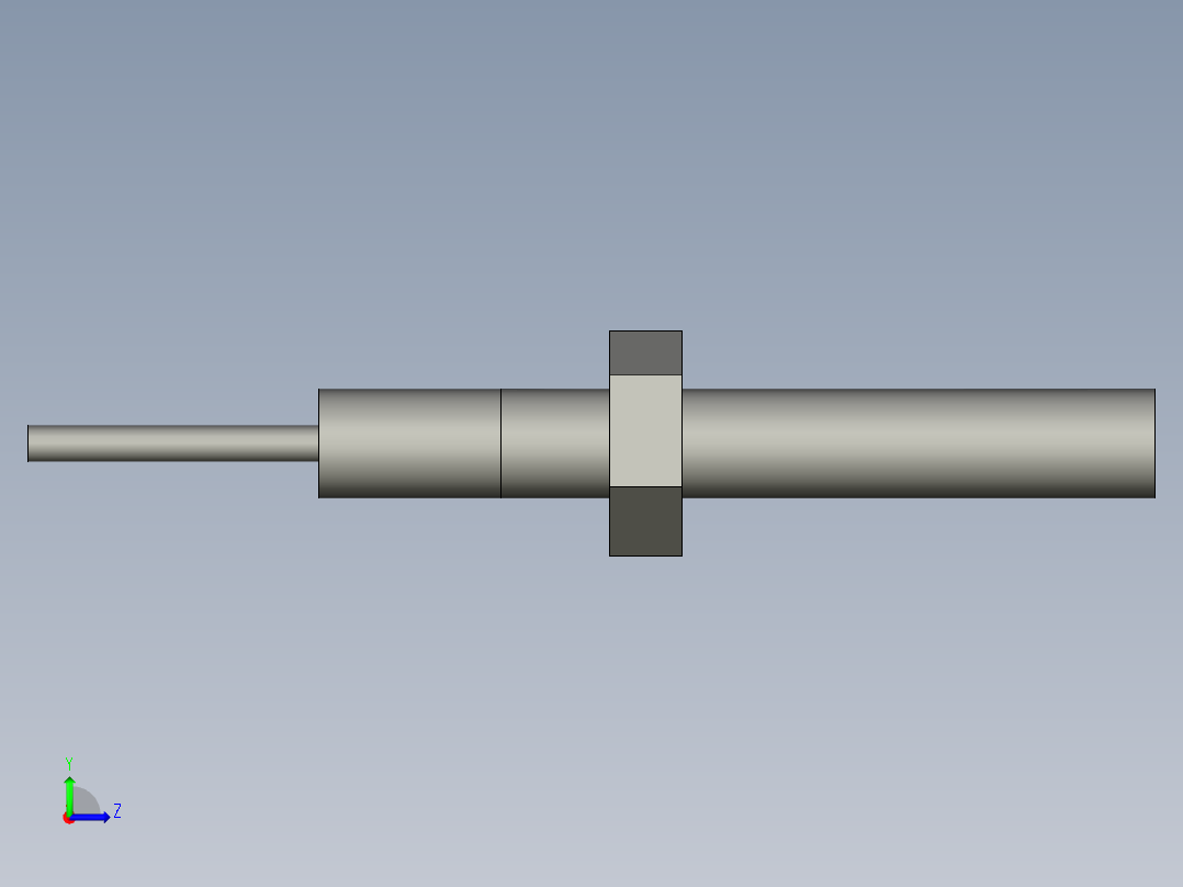 气缸自动化装配生产设备设计-FU-35FA左视图