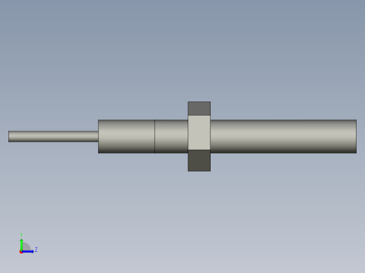 气缸自动化装配生产设备设计-FU-35FA左视缩略图
