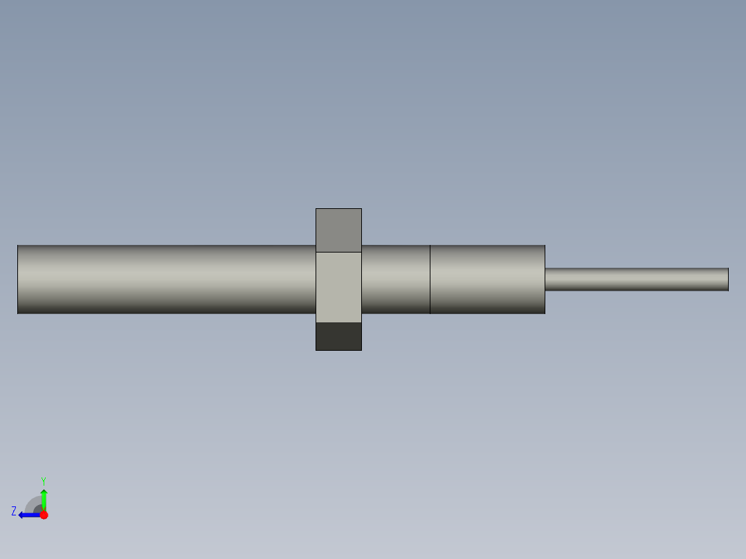 气缸自动化装配生产设备设计-FU-35FA右视图