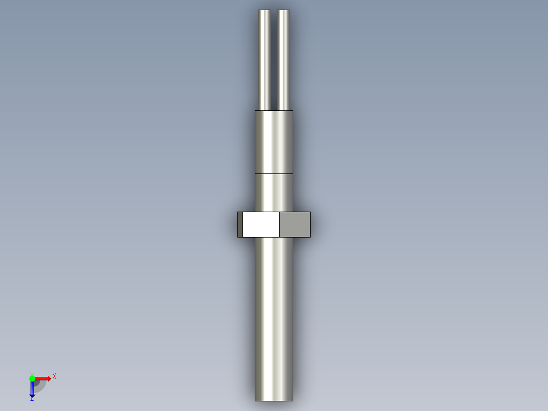 气缸自动化装配生产设备设计-FU-35FA俯视图