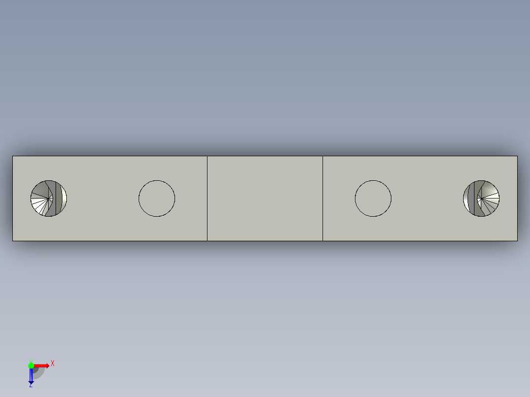 马波斯QB600-弹性块俯视图