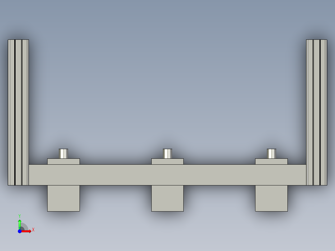 吹气组合前视图
