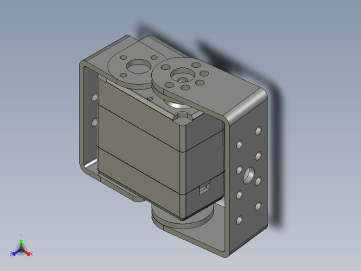 rds3115-3d舵机云台