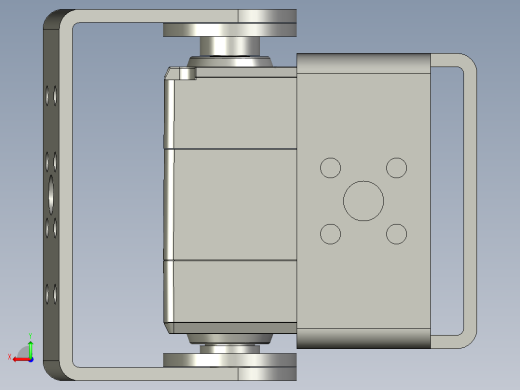 rds3115-3d舵机云台后视缩略图