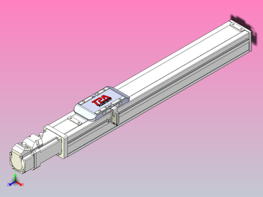 滚珠丝杠直线轴带导轨全封闭TPA-HCR-50S-1210C-L260-M-C-P10-N3