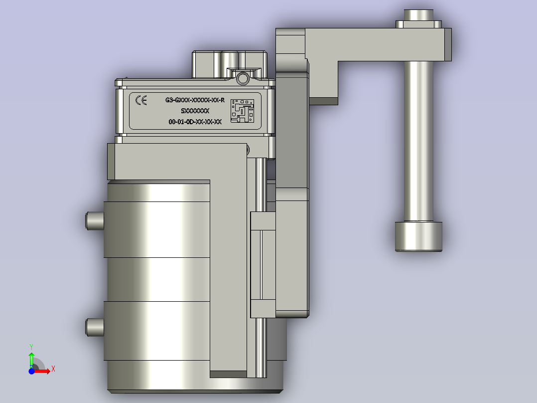 相机调节组前视图
