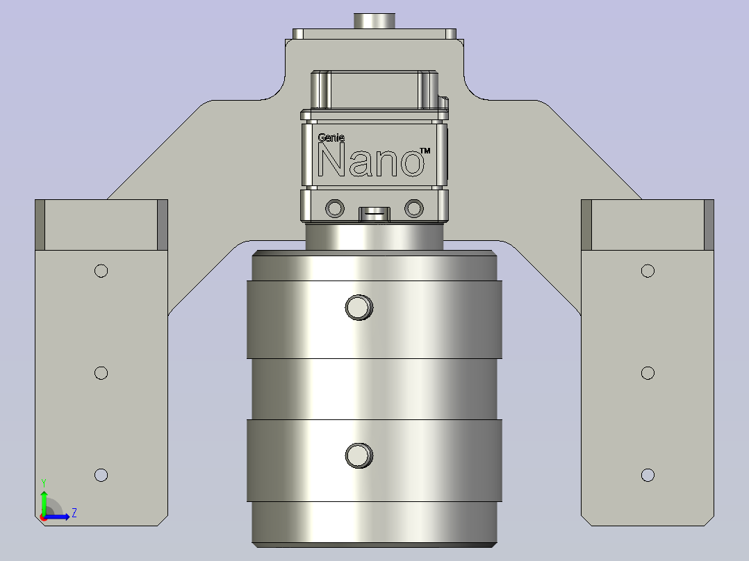 相机调节组左视图