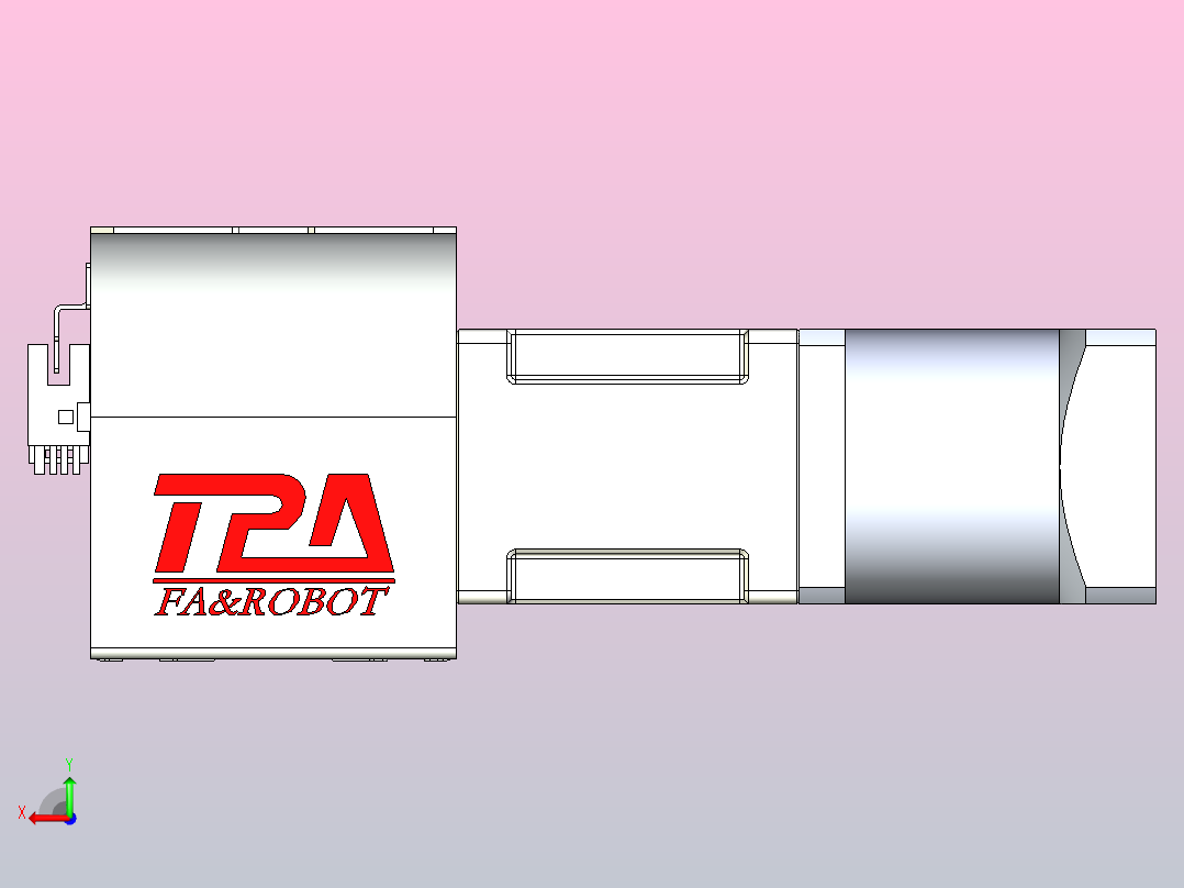 带式直线轴半闭式TPA-ONB-80-170-L2350-DL-J60-N3后视图