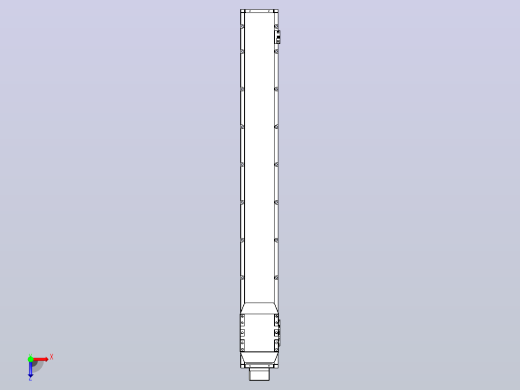 滚珠丝杠直线轴内置导轨TPA-GCR-150-2010C-L1150-MP-M75-N3俯视缩略图