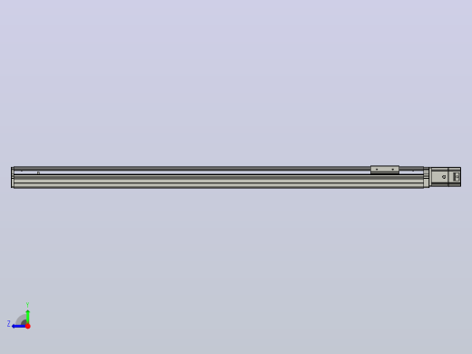 SYS12-BC-1050-200W滚珠花健、支撑座、滚珠丝杠、交叉导轨、直线模组.STEP右视缩略图