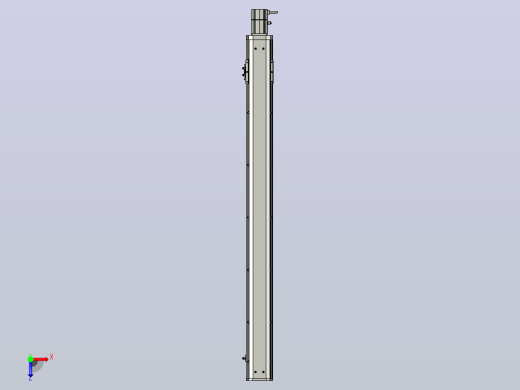 SYS12-BC-1050-200W滚珠花健、支撑座、滚珠丝杠、交叉导轨、直线模组.STEP俯视缩略图