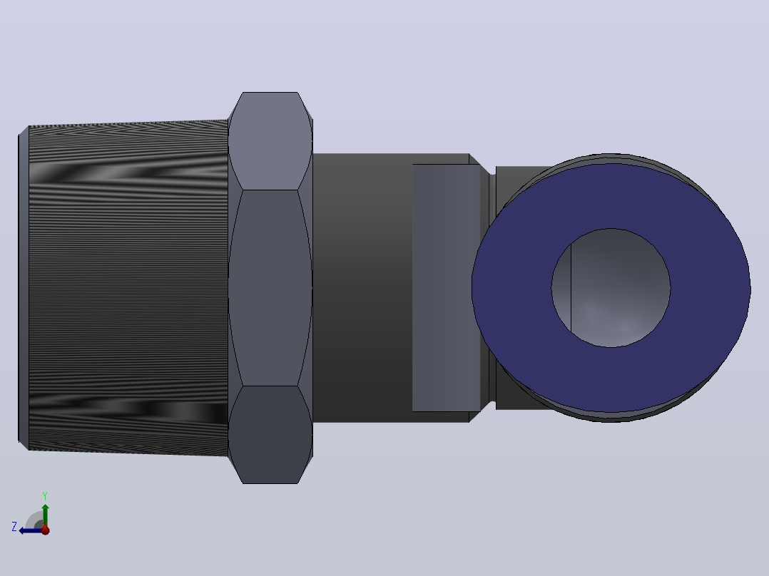 IPL L型螺纹弯头_IPL06-03右视图
