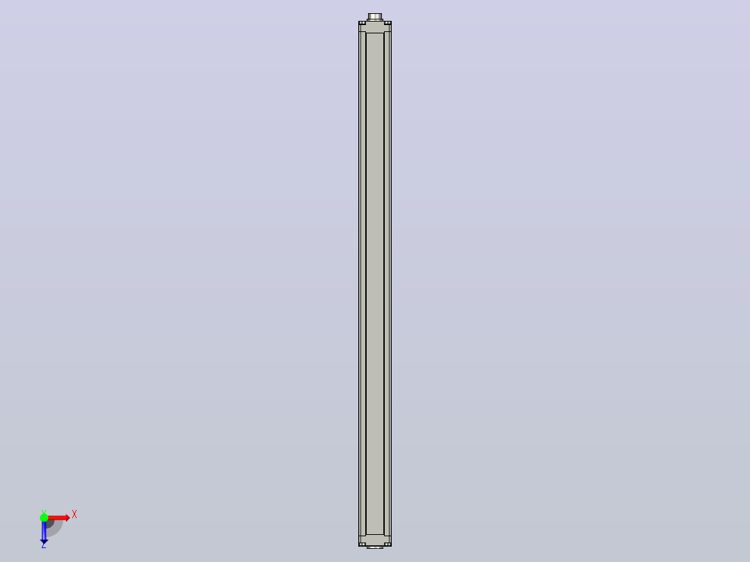 SDE4410 SDE系列10mm安全光栅 安全光幕俯视图