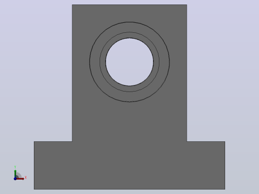 T型高度选择型轴承座组件_BTC-6902-2Z-40-A前视缩略图