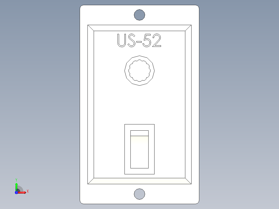 US-52输送线调速器前视图