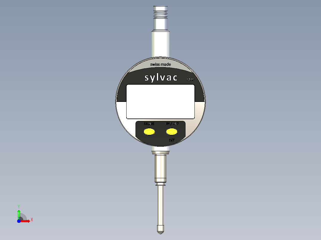 Sylvac的S229底座间隙规前视图