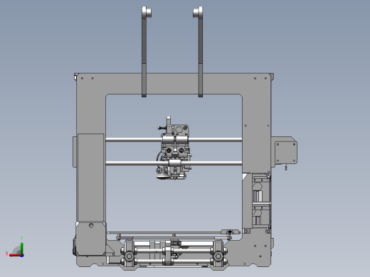 rusa-i3-mk2-3d打印机后视缩略图