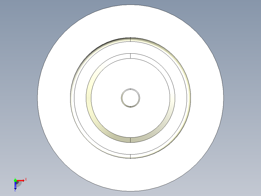 H71H╱Y╱F-CLASS-150(HWF1)对夹式止回阀[H71H╱Y╱F-CLASS-150(HWF1)]100俯视图