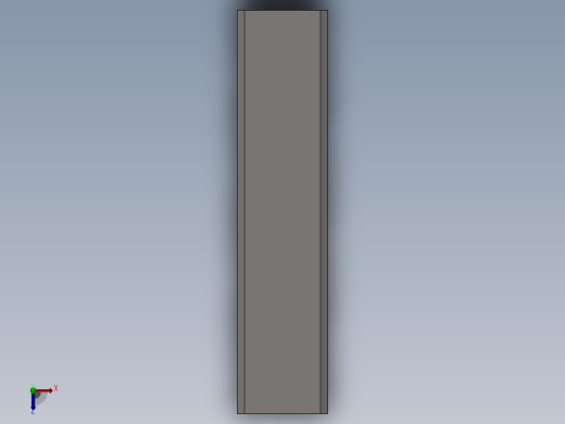 从下面用螺栓安装的滚珠导轨SNS[SNS R1607 504 61 236mm]俯视缩略图