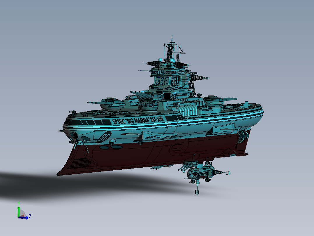 BigM宇宙太空飞船