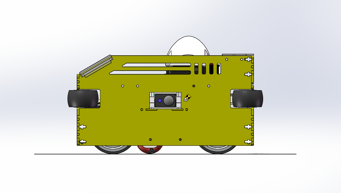 全自动激光定位机器人（sw18可编辑+CAD）
