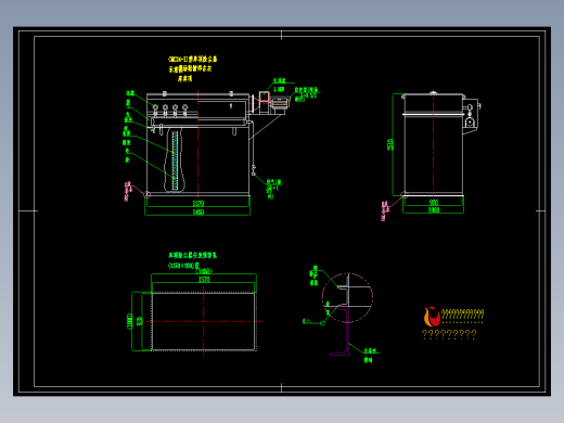 除尘器CMC24-II外形尺寸图