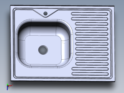 全钣金件的不锈钢洗手盆、洗菜盆