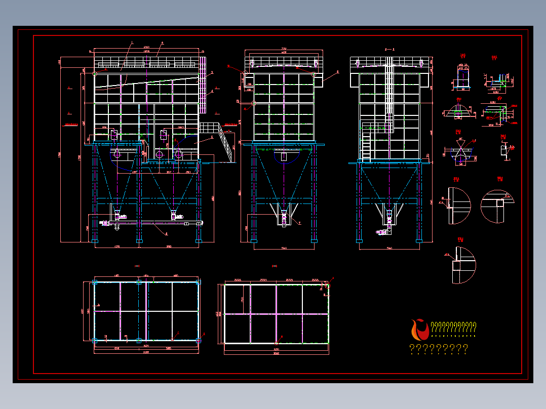 12万布袋除尘器总图