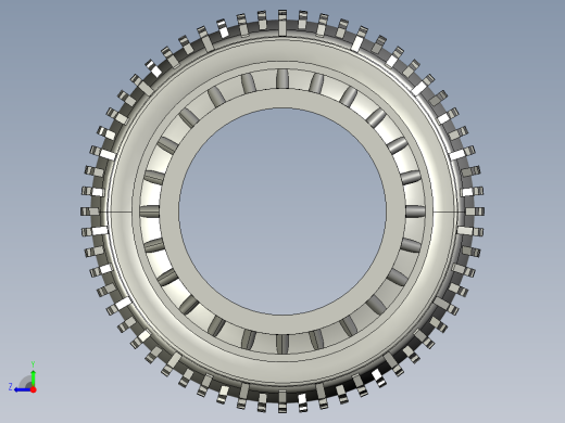 SOLIDWORKS 轮胎3D模型右视缩略图