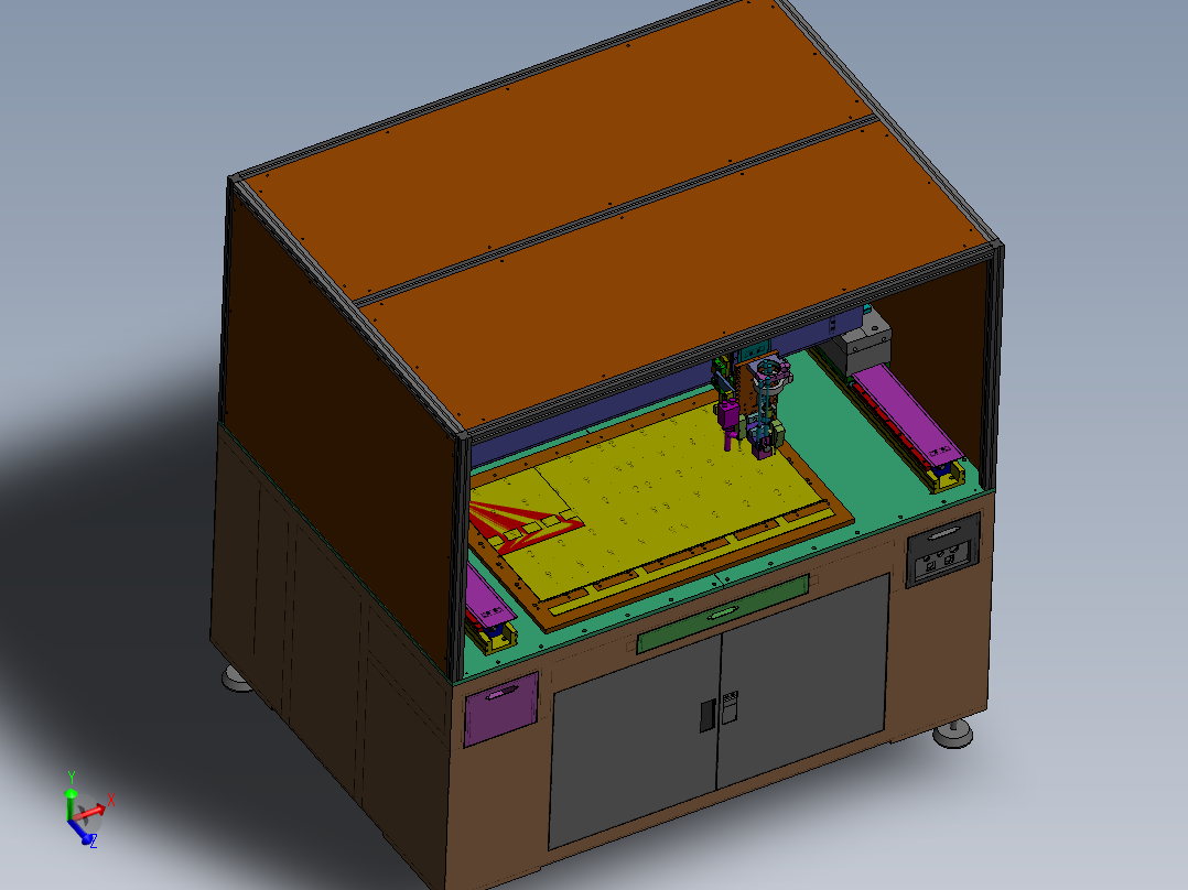 全自动三轴点胶机（STEP）