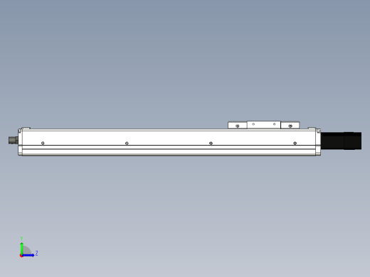 Toyo东佑达直线模组-ECH12-450-BC-100W左视缩略图