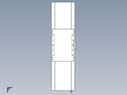Toyo东佑达直线模组-ECH22-200-M-750W俯视缩略图