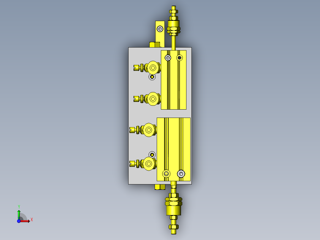 常用机械结构 (435)俯视图
