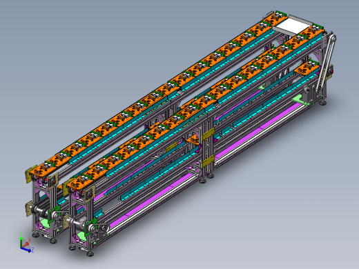 B93-双层链条输送线体